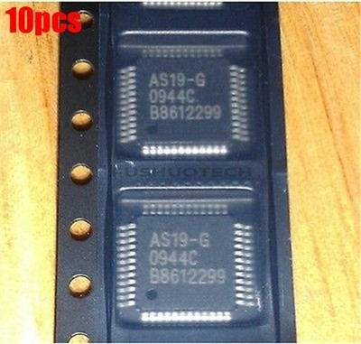 10Pcs AS19-HG AS19 QFP48 E-Cmos Lcd Power Chip Ic New xt #ea