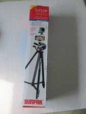 Sunpak 5200DLX 52" Tripod for Camera, GoPro and Smartphones