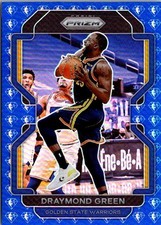 2021-22 Draymond Green Prizm Basketball 75th Anniversary Diamond BLUE PRIZM SP