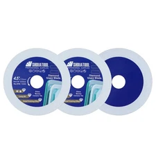 Diamond Glass Cutting Disc 4-1/2-Inch Saw Blade, Ultra-Thin Cut Off Wheel for...