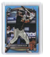 Gavin Kilen 2025 Bowman Draft Chrome Sky Blue Refractor