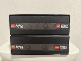 LEGO 2017 SDCC BRICKHEADZ 41497 SPIDER-MAN & VENOM & 41496 SUPERGIRL & MARTIAN