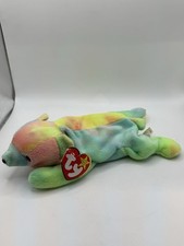 TY Beanie Baby Sammy 1999 Multicolor Bear With Ear Tag Error 1998 Plush Doll Toy