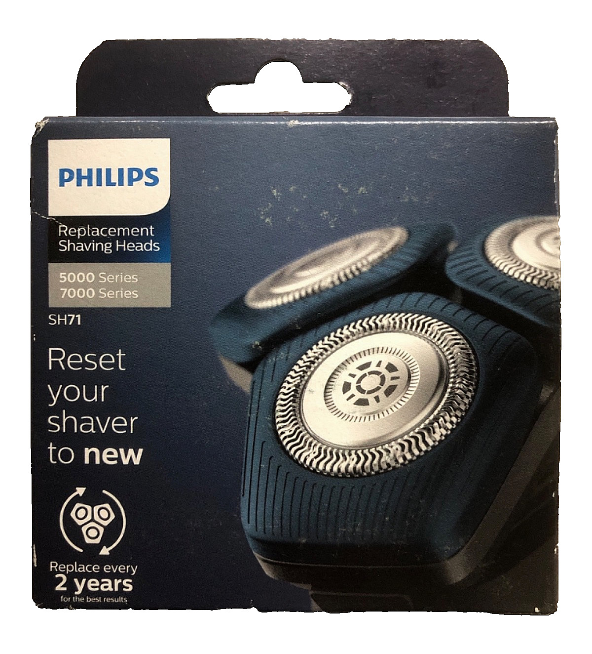 Philips Shaver Series 7000/5000 Replacement Shaving Heads (SH71/50)