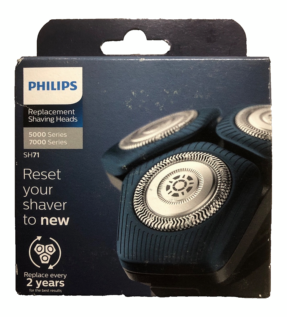 Philips Shaver Series 7000/5000 Replacement Shaving Heads (SH71/50)