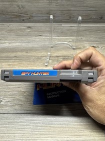 Spy Hunter Nintendo NES Game, Manual, & Dust Cover 3 Screw Authentic Cartridge