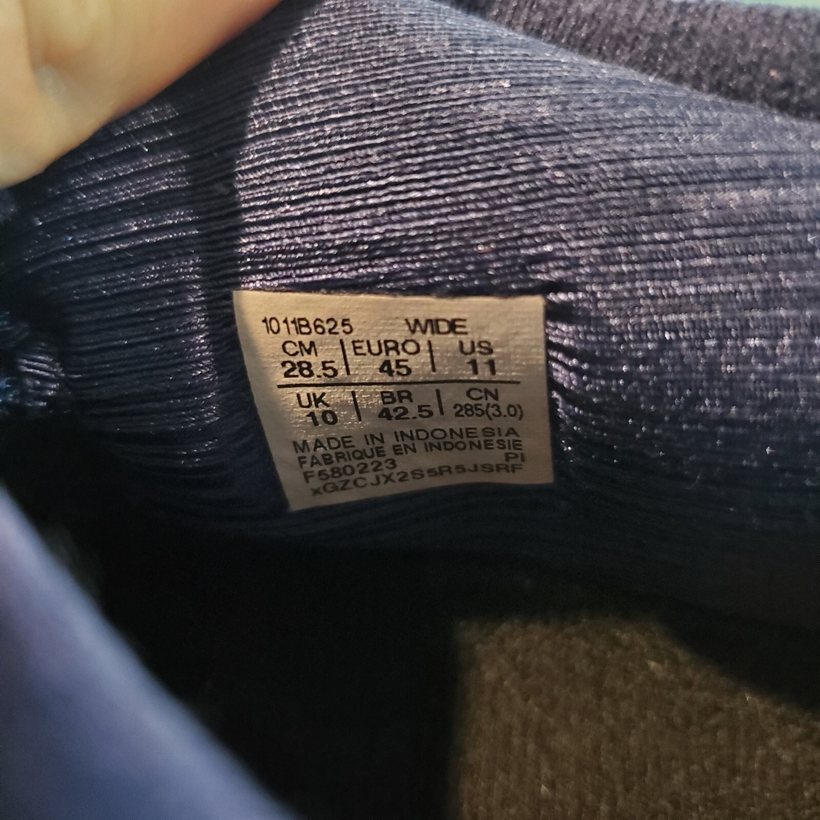 Asics Gel Nimbus 25 NAGINO Mens Size 11 Wide Running Shoes 1011B625