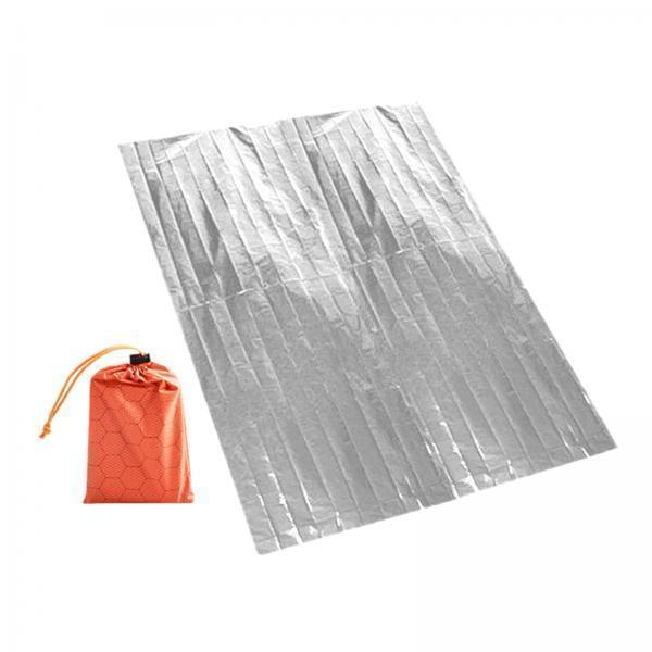 5 Hypothermia Rescuing Foil Mylar First Blanket with Pouch eBay