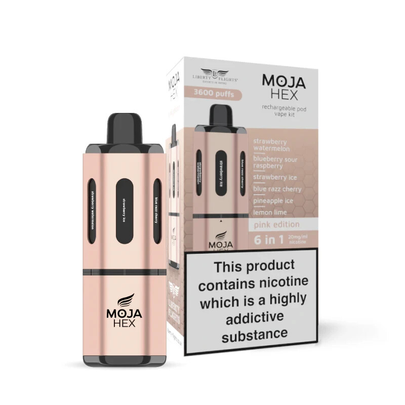 Moja Hex Pod Vape Pen 6 In 1 Pre Filled Rechargeable Starter Kit Pink Edition | eBay UK Moja Hex Pod Vape Pen 6 In 1 Pre Filled Rechargeable Starter Kit Pink Edition | eBay UK