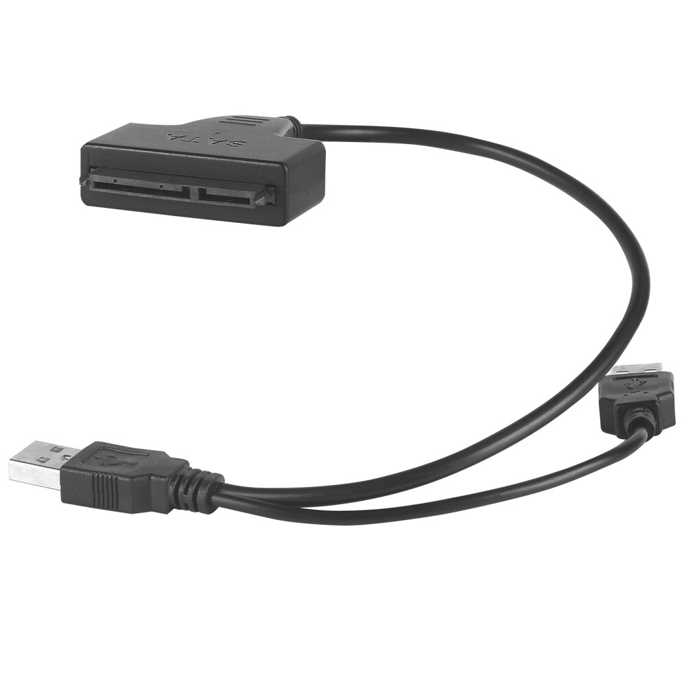 External Hard Drive Adapter USB to 2.5 inch SATA Data Cord for Computer Laptop-image