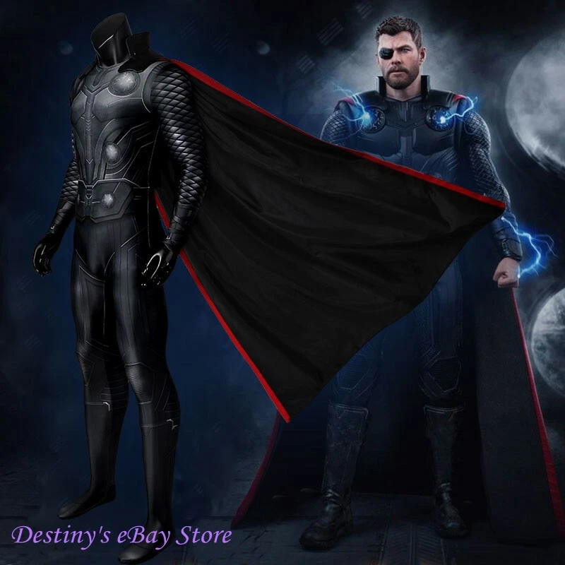 MARKENLOS Cosplay Kostüme Avengers: Infinity War Thor Jumpsuits Cloak Halloween Cos Suit