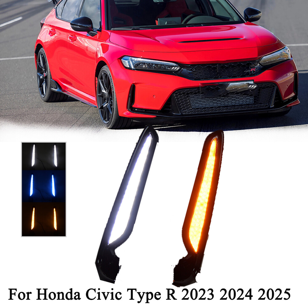 For 2023-2025 Honda Civic Type R LED Daytime Running Light Turn