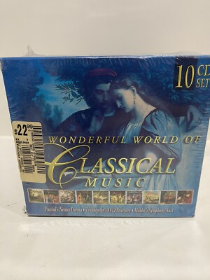 The Wonderful World of Classical Music (CD, Jul-2000, 10 Discs, Sealed