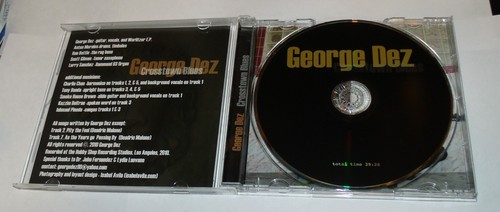 Like New 2010 George Dez Crosstown Blues CD Mb - Picture 2 of 4