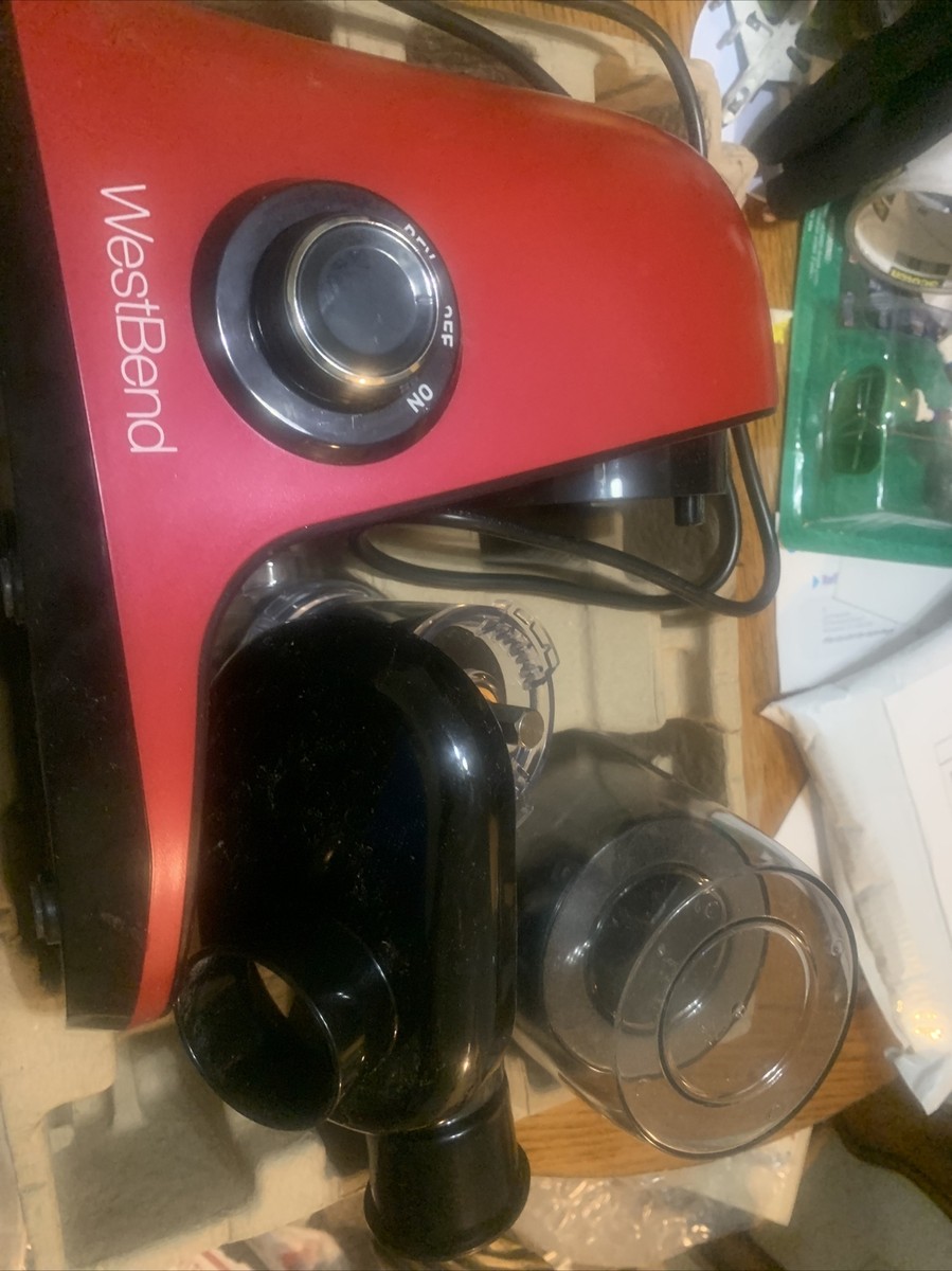 Westbend Cold Press Juicer Extractor Machine, Masticating Slow Juicer Quiet