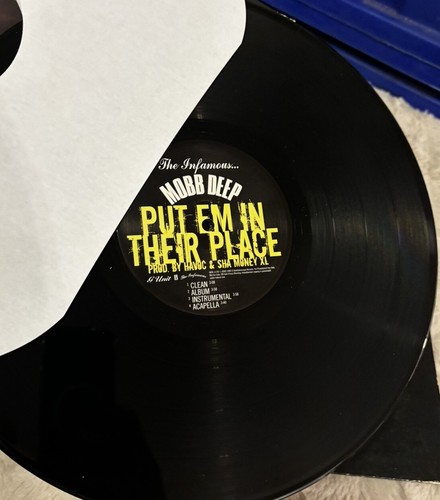 Mobb Deep - Put Em in Their Place 12" Vinyl Single Interscope 2006 Blood Money - Picture 2 of 3
