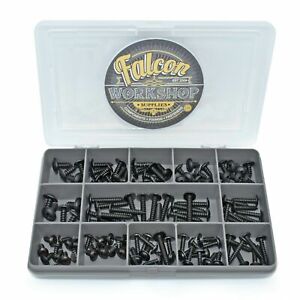880 ASSORTED PIECE 6g 8g 10g STAINLESS FLANGE POZI PAN SELF TAPPING SCREWS KIT