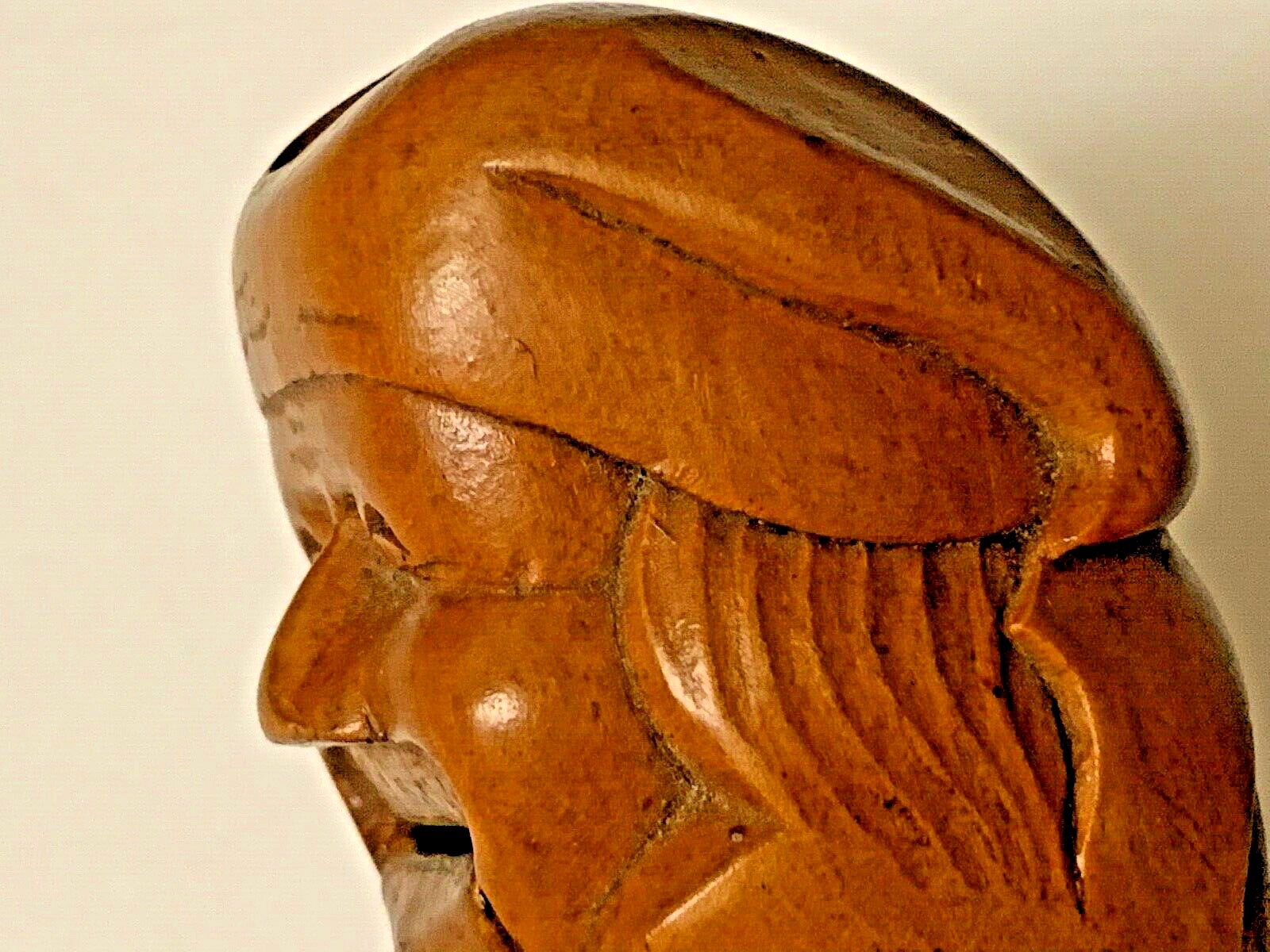 Carved Wood Nutcracker Of Old Man eBay