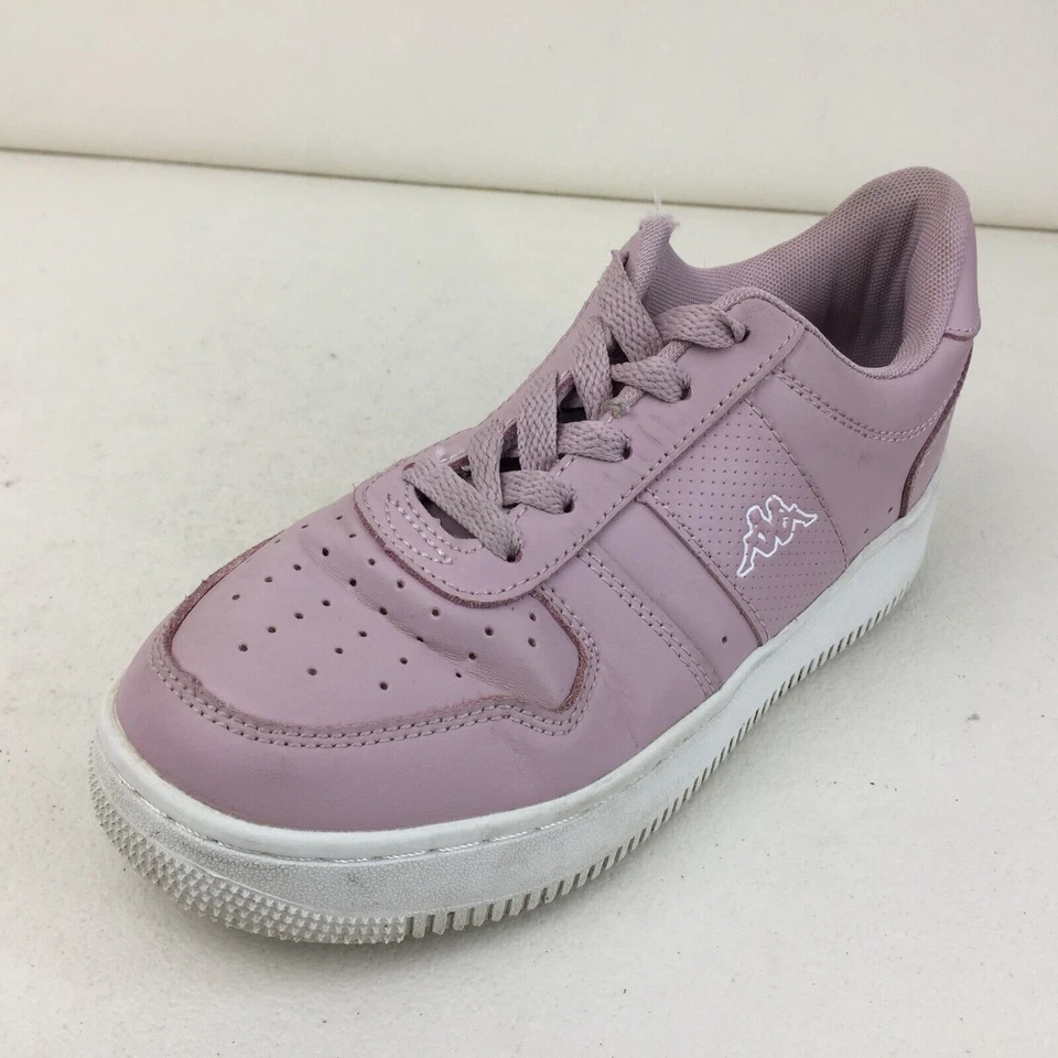 Kappa Pink Leather Active Wear Sports Sneaker Trainer Women UK 2 Eur 34 - Image 2 of 4