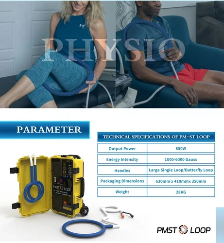 PMST LOOP Rücken Sportverletzung Reparatur akute chronische Schmerzen PEMF Magnetfeldtherapie Matte - Bild 8 von 21