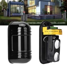 Barrier Fence Alarm Perimeter Wall Waterproof Dual Beam Sensor Infrared2 0m~150m