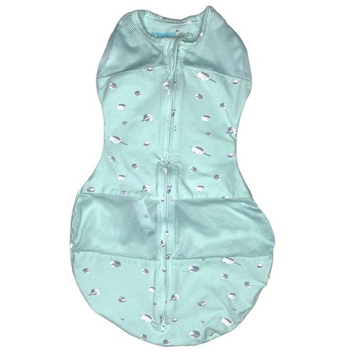 Happiest Baby Sleepea Swaddle Teal Space Print Size Small eBay