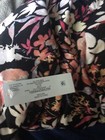 Terra and Sky Painted Floral Print High Rise Capri Leggings 3X (24W-26W) NWT — photo 8