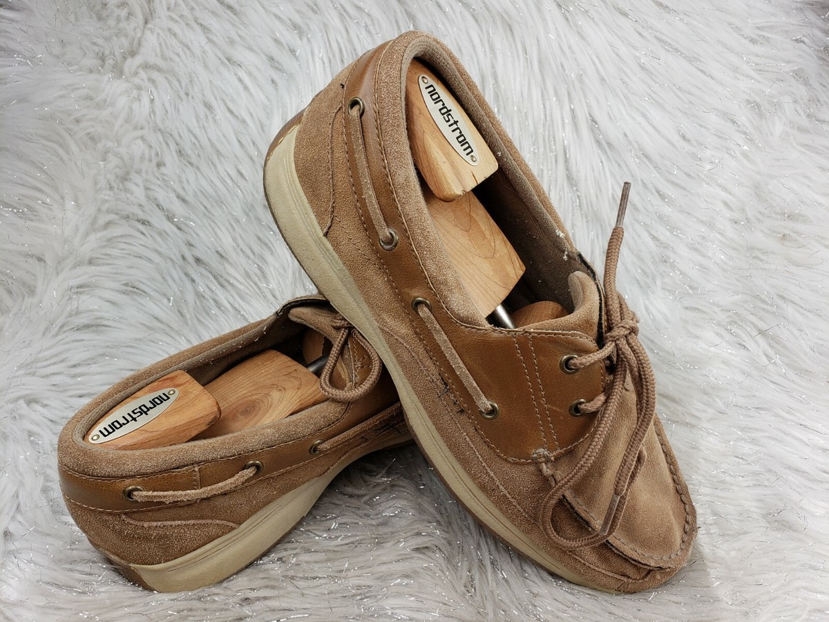 Dr. Scholl’s Men’s Sz 10 Advanced Comfort Brown Leather Casual Boat Shoes Dr. Scholls Vault 2 Leather Comfort Casual Shoes -Men main image 2