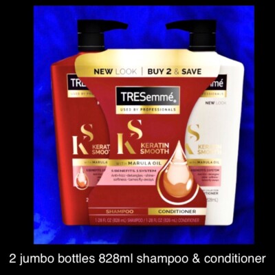 TRESemmé Keratin Smooth Shampoo & Conditioner Jumbo Set Of 2