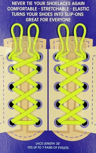 Easy No Tie Elastic Lock Shoelaces For Marathon Running Walking Shoe Lace - Picture 5 of 15