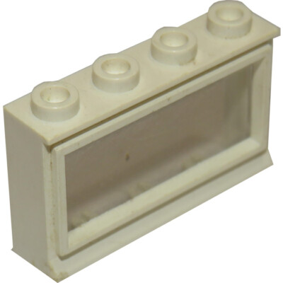 LEGO WINDOW 1X4X2 W/ FIXED GLASS (2 PCS) CHOOSE YOUR COLOR 453!! | eBay