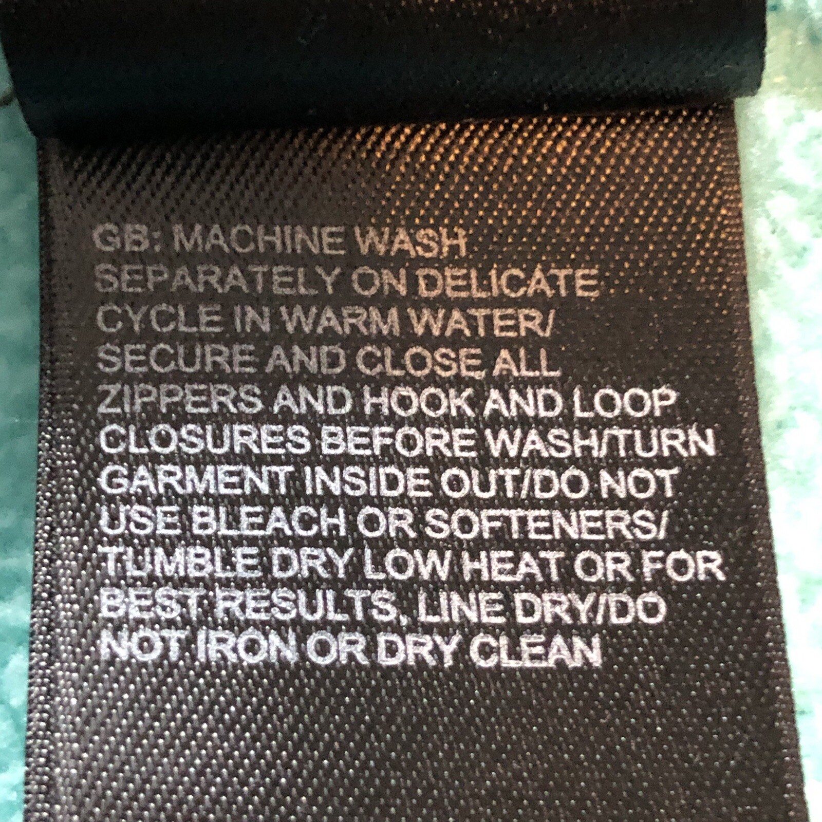 THE NORTH FACE Khumbu Womens Mint Green Colorblock Fleece Jacket Sz Medium thumbnail 8