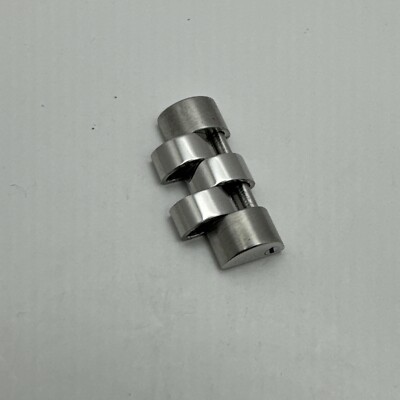 Original Rolex Stainless Steel Jubilee Link 15.5 Shiny Sides & Center MINT