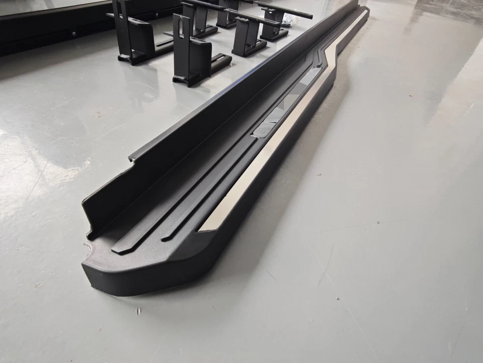 2PCS Fits for Side Steps HONDA CR-V 2023 2024 2025 Running Board Black Nerf Bar - Image 2 of 4