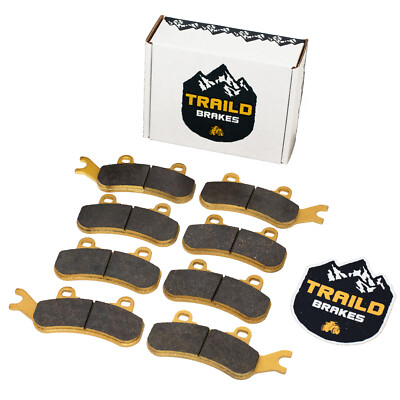 Can-Am Defender MAX HD7 HD8 HD10 6x6 & PRO Ceramic Brake Pad Set 2017-2025