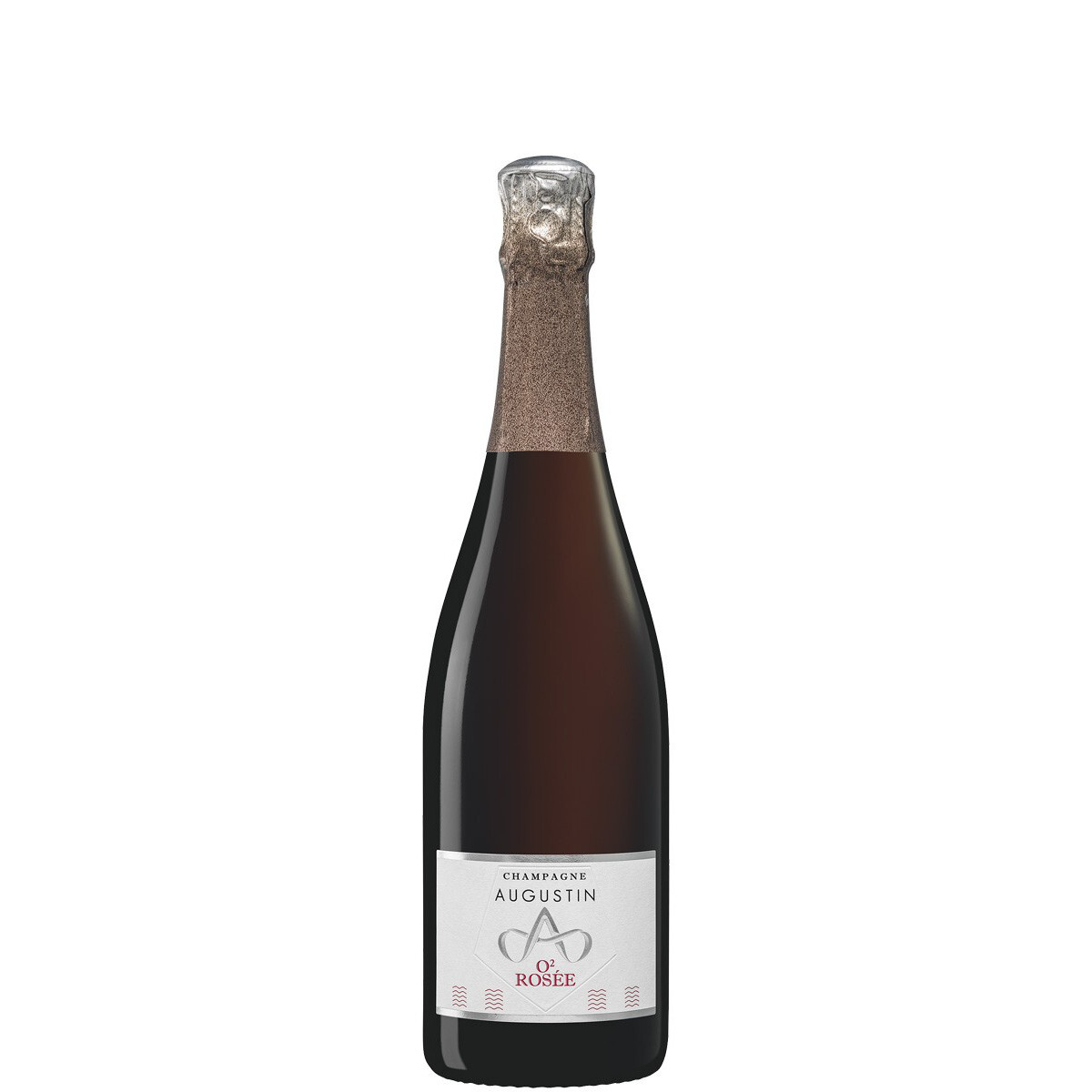 Domaine Augustin Champagne Cuvée O2 Rosée Eau Brut Nature 2016 in Astuccio