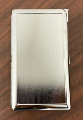 80's cigarette holder 80's Theme D9 100's Size Cigarette Case with Built in Lighter Rock the 80's