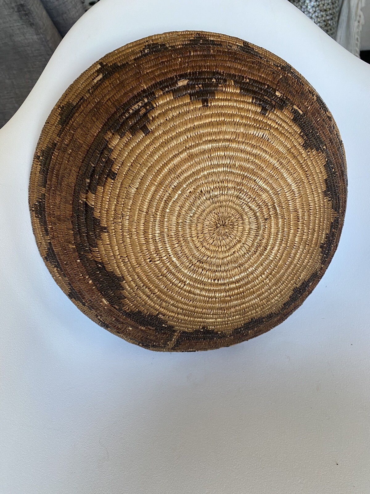 Vintage Antique Navajo Wedding Basket Nice eBay