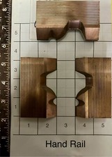 5/16 Corrugated High Speed Steel Molding Knives - Hand Rail Profile