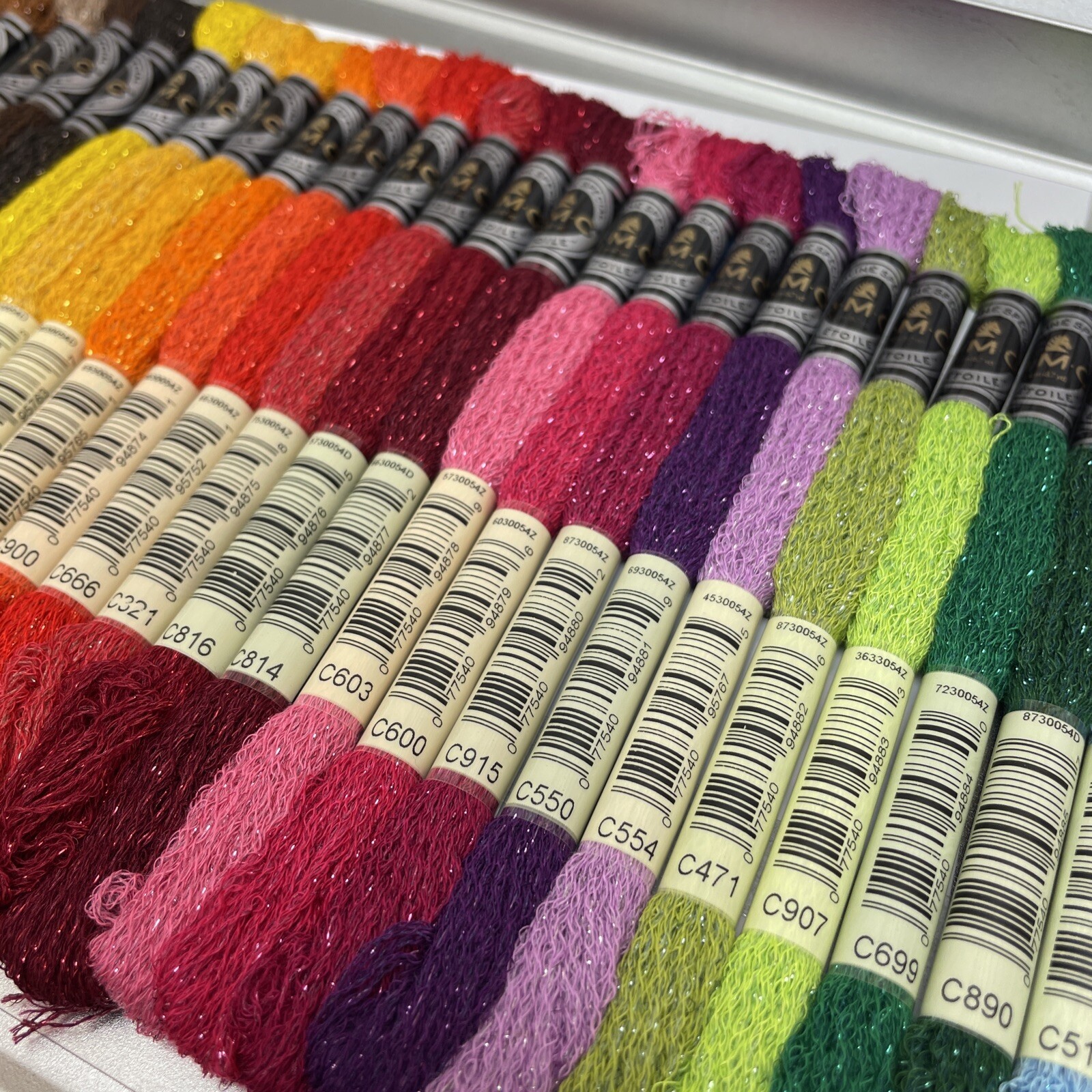 DMC 35pc Mouline Special Etoile in Tin Embroidery Floss 77540948253 eBay