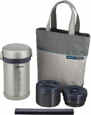 Zojirushi 3009 Edelstahl Brotdose SL-NC09-ST