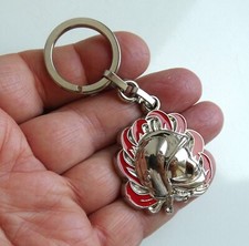 Porte clé Casque Sapeurs Pompiers Incendie Feu.