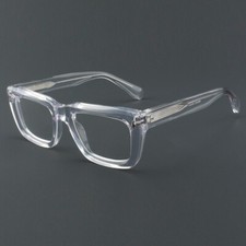 Thick Acetate Retro Square Spectacles Frames Luxury Full Rim Eyeglass Frames