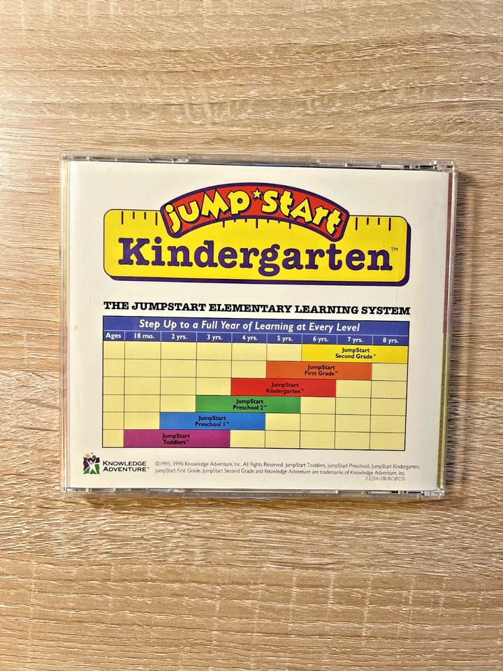 Jump Start Kindergarten Learning Software Knowledge Adventure PC CD-Rom Windows - Image 3 of 4
