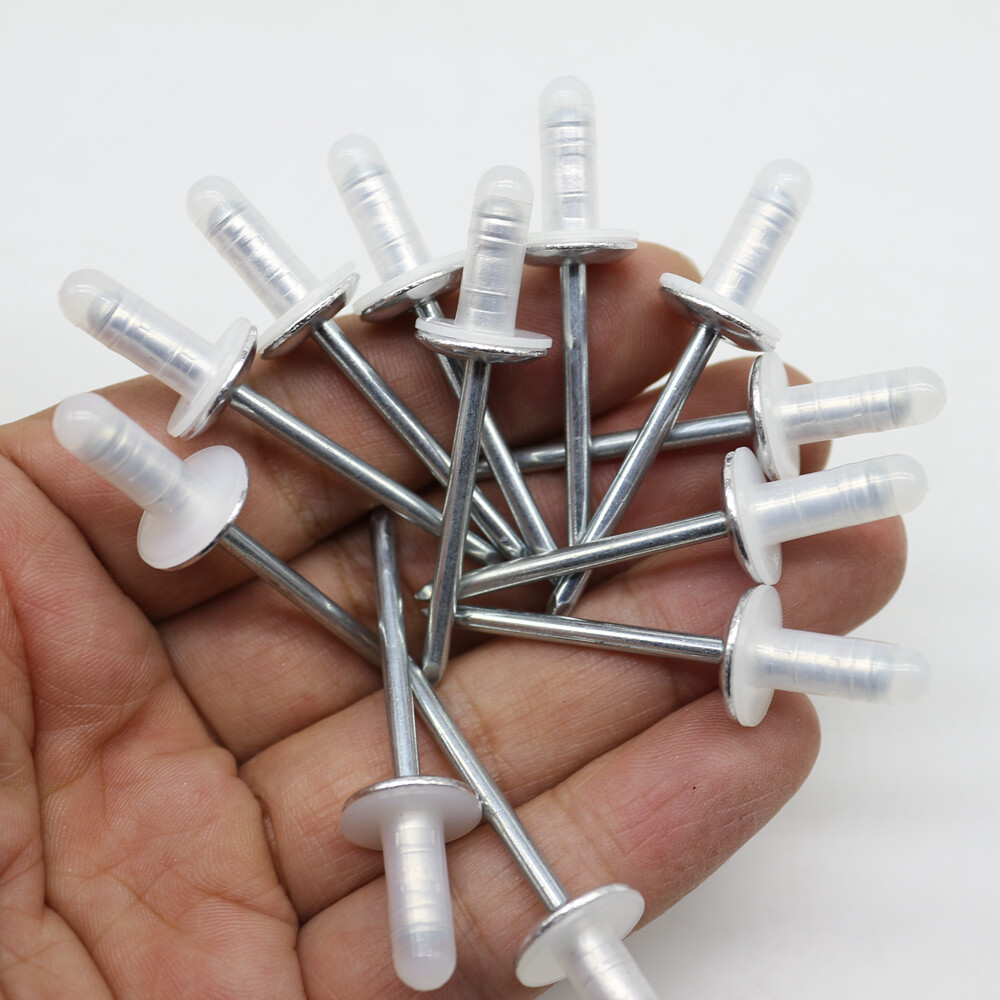 10x Aluminium Rivet with Plastic Cap For Lexus Toyota 90269-06013