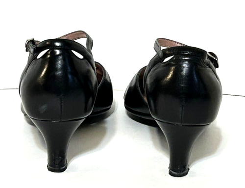 Naturalizer Annika Black Leather Pumps NIB with Defect Size 7.5 M - Picture 5 of 9