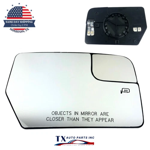 For 2012-2017 FORD Expedition with Spotter Heated  Passenger Side Mirror Glass