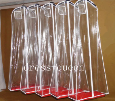 Hot Selling Wedding Dress Gown Bag Garment Cover Travel Storage Dust Bags PVC