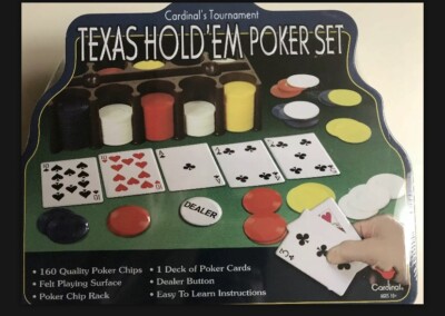 Cardinal s Tournament Texas Hold'em Poker Set Sealed New SameDayHandling &USPS