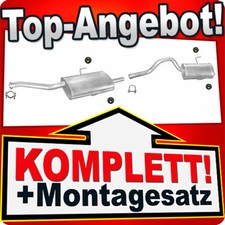 Auspuff für RENAULT ESPACE 3 III 2.2 dCi Auspuffanlage